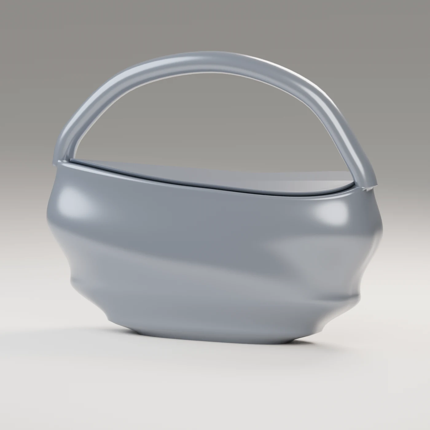 FLUIDO · bolso escultórico