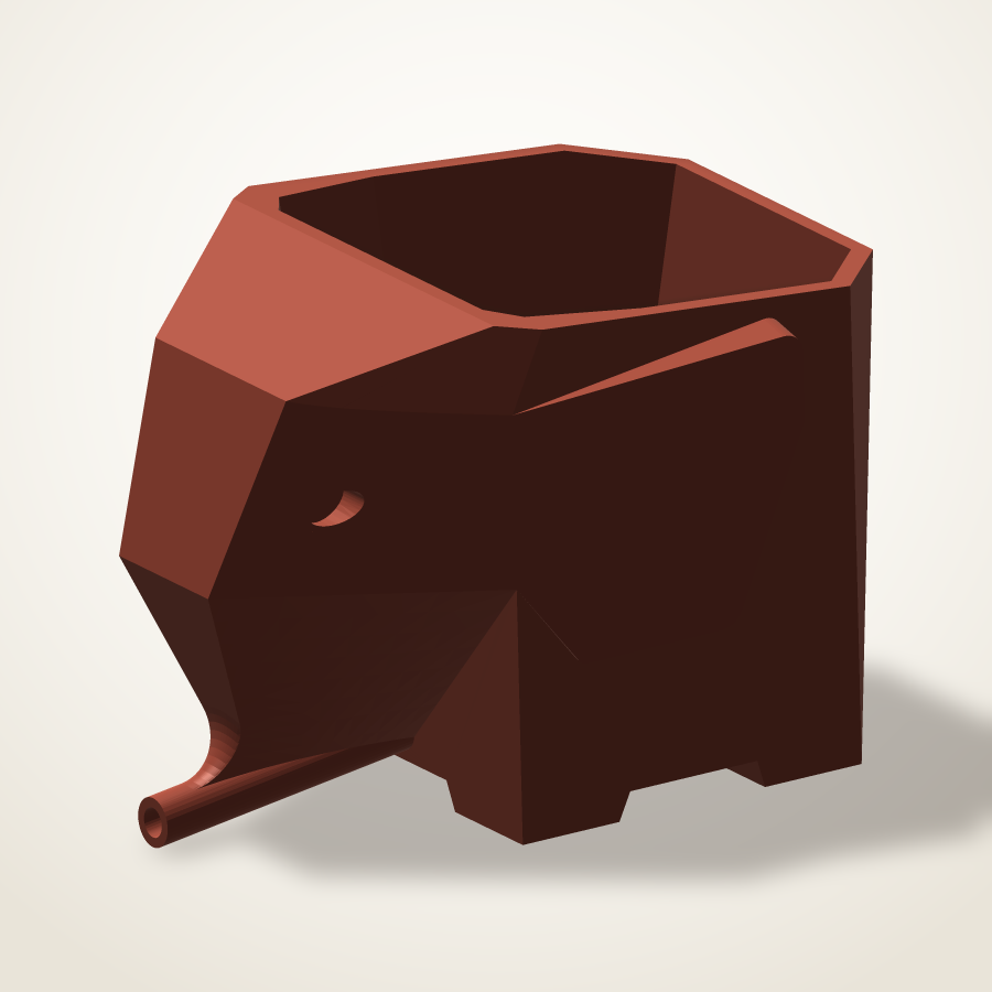 Escurridor de cubiertos elefante