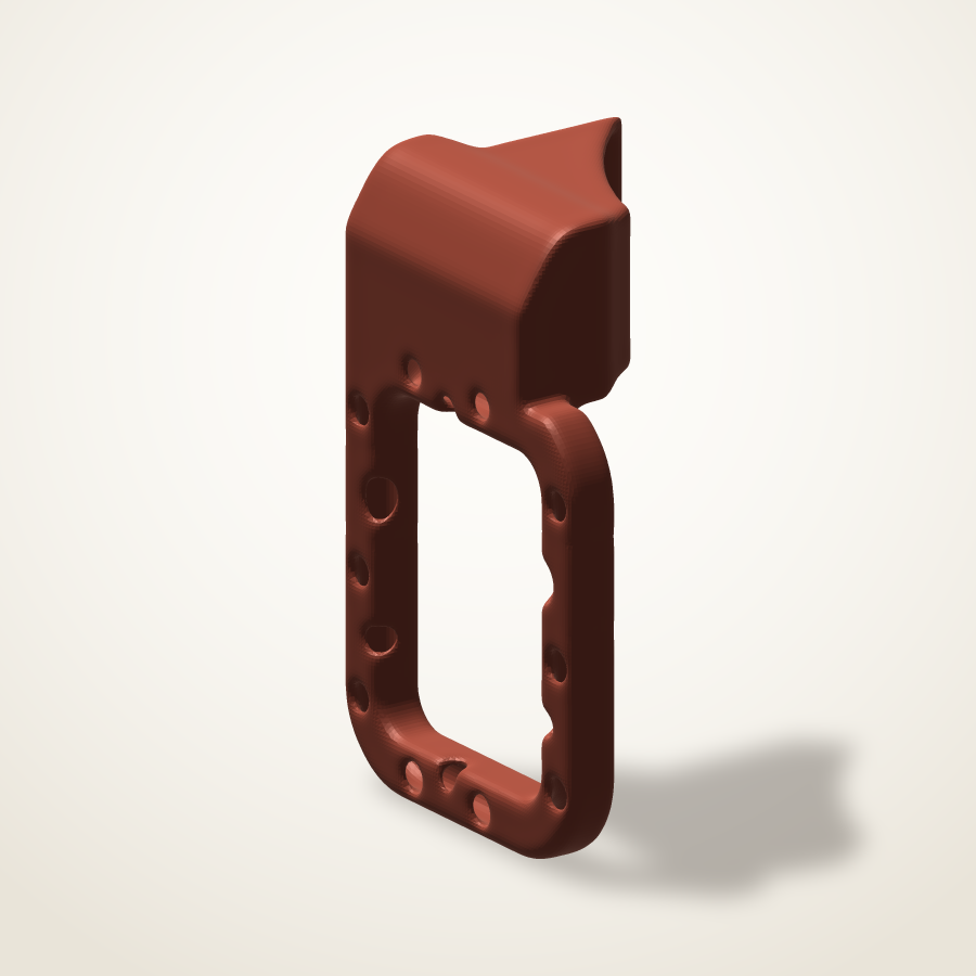 Conducto de refrigeración extendido para carro Bowden E3D v6, Anet A8