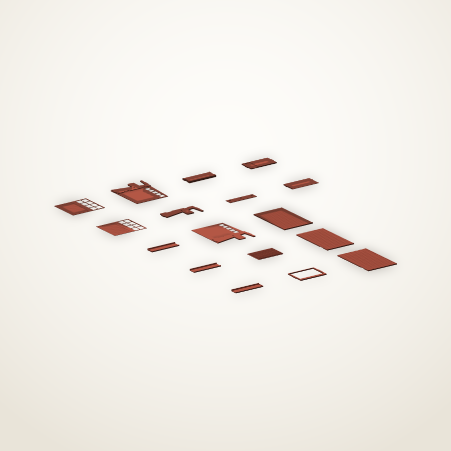 Garaje de boxes para slot 1:32