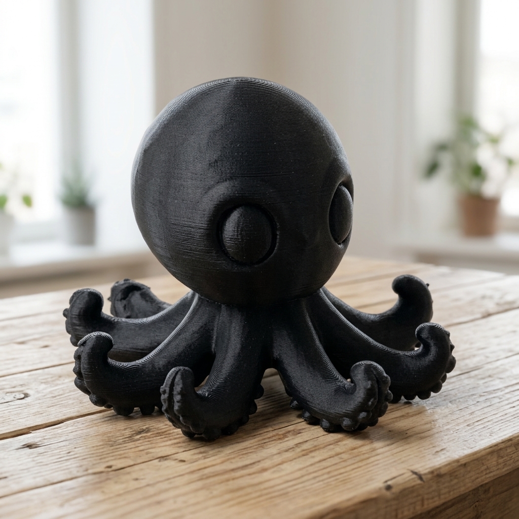 Figura de pulpo decorativo